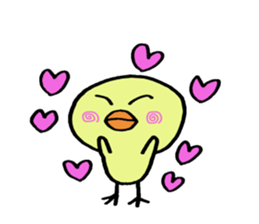 Wheedling bird sticker #8059350