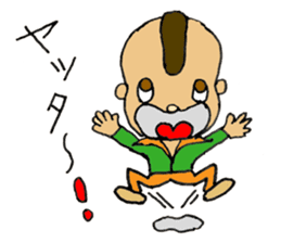 Mohican Jiro sticker #8059604