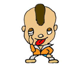 Mohican Jiro sticker #8059606
