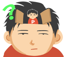 Aozora Poncho sticker #8060136