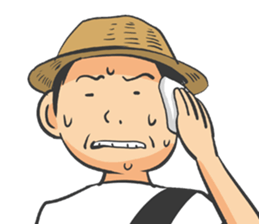 Aozora Poncho sticker #8060139