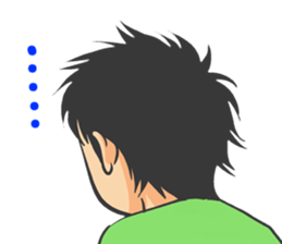 Aozora Poncho sticker #8060163