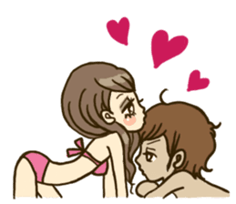 Cute Couples3 sticker #8060413