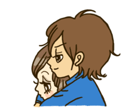 Cute Couples3 sticker #8060415