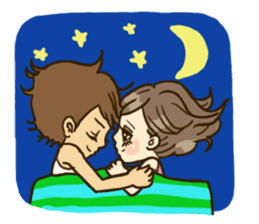 Cute Couples3 sticker #8060417