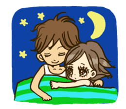 Cute Couples3 sticker #8060418