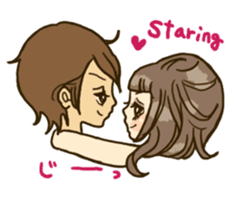 Cute Couples3 sticker #8060419