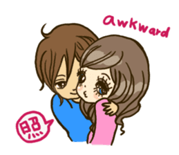 Cute Couples3 sticker #8060420