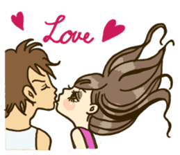Cute Couples3 sticker #8060421