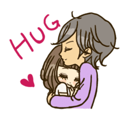 Cute Couples3 sticker #8060424