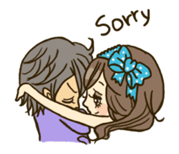 Cute Couples3 sticker #8060425