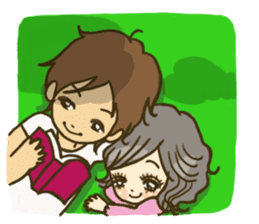 Cute Couples3 sticker #8060431