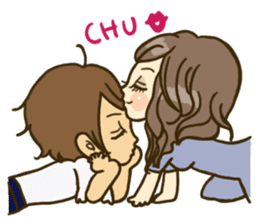 Cute Couples3 sticker #8060432