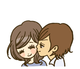 Cute Couples3 sticker #8060434