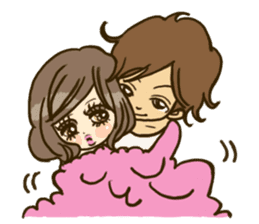 Cute Couples3 sticker #8060436