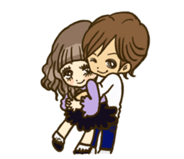 Cute Couples3 sticker #8060441
