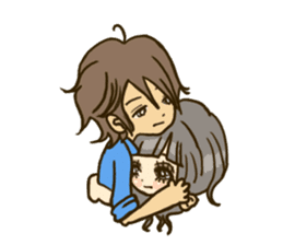 Cute Couples3 sticker #8060442