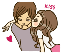 Cute Couples3 sticker #8060444