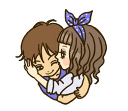 Cute Couples3 sticker #8060446