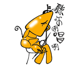 Shrimp Honey Honey sticker #8061102