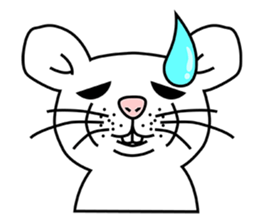 Laboratory mouse: The Virtuous mouse sticker #8061133