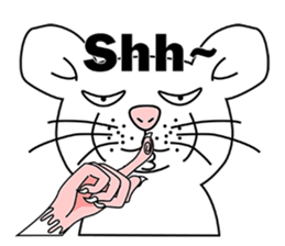 Laboratory mouse: The Virtuous mouse sticker #8061139