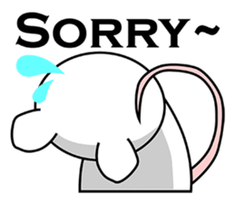 Laboratory mouse: The Virtuous mouse sticker #8061144