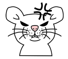 Laboratory mouse: The Virtuous mouse sticker #8061149