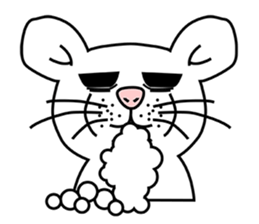 Laboratory mouse: The Virtuous mouse sticker #8061164