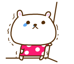 Vomit love Lee poison; a bear sticker #8062658