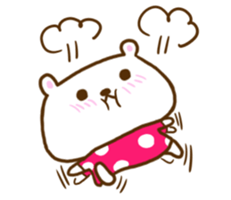 Vomit love Lee poison; a bear sticker #8062659