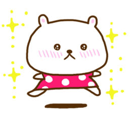 Vomit love Lee poison; a bear sticker #8062663