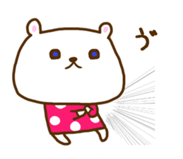 Vomit love Lee poison; a bear sticker #8062668