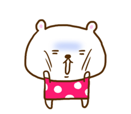 Vomit love Lee poison; a bear sticker #8062670