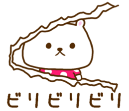 Vomit love Lee poison; a bear sticker #8062673