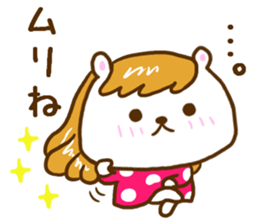 Vomit love Lee poison; a bear sticker #8062682