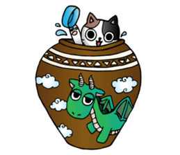 Taro silly sheep sticker #8062743