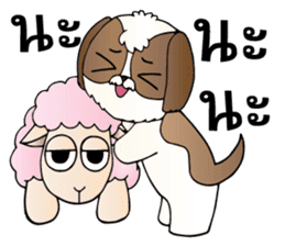 Taro silly sheep sticker #8062746