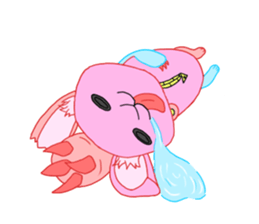 Carnivorous rabbit and herbivorous bear2 sticker #8062794