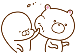 earless seal & Polar Bear ver.1.5 sticker #8063029