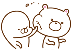 earless seal & Polar Bear ver.1.5 sticker #8063029