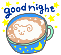 Heartwarming cafe sticker sticker #8063181