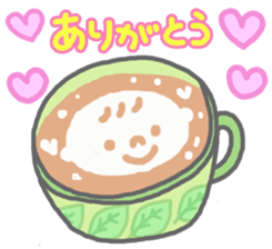 Heartwarming cafe sticker sticker #8063188