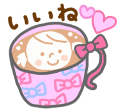 Heartwarming cafe sticker sticker #8063196