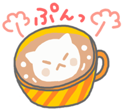 Heartwarming cafe sticker sticker #8063201