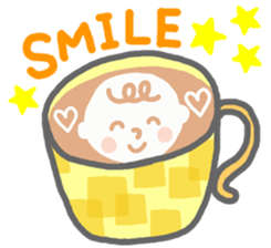 Heartwarming cafe sticker sticker #8063202