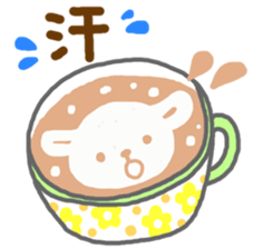 Heartwarming cafe sticker sticker #8063206