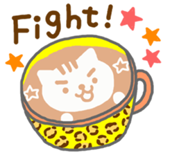 Heartwarming cafe sticker sticker #8063207