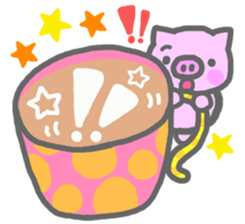 Heartwarming cafe sticker sticker #8063210