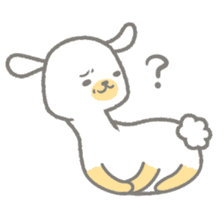 Alpaca, Dog or what. sticker #8063532